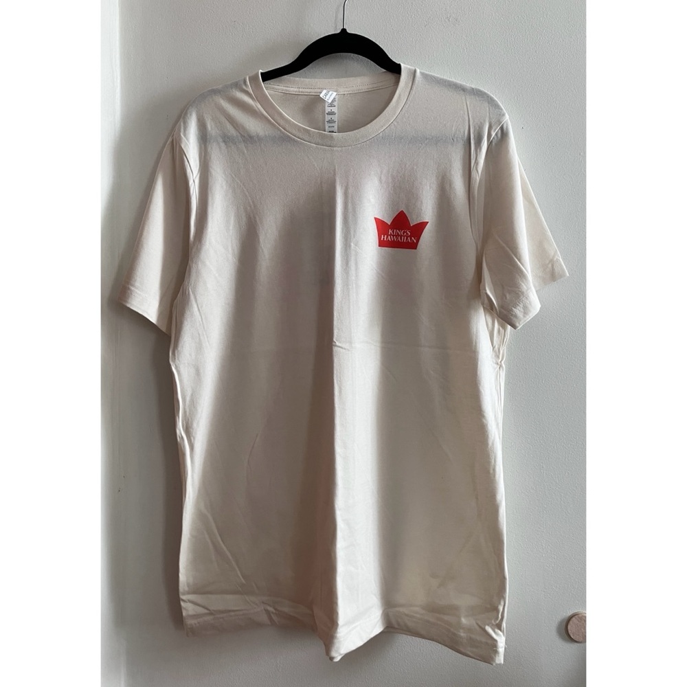*Brand New* King’s Hawaiian Cream Cotton T-Shirt Men’s L